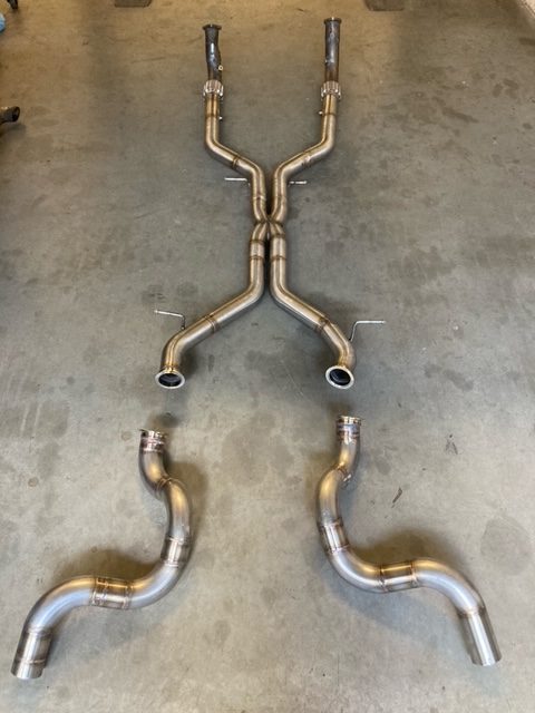 Alfa GTO uitlaat op maat