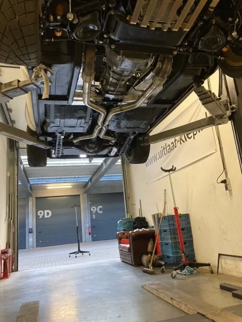 Alfa GTA uitlaat op maat