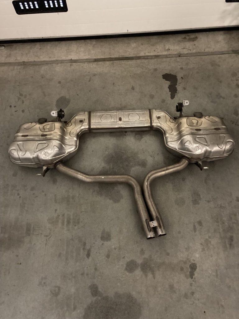 Audi A7 achterdemper