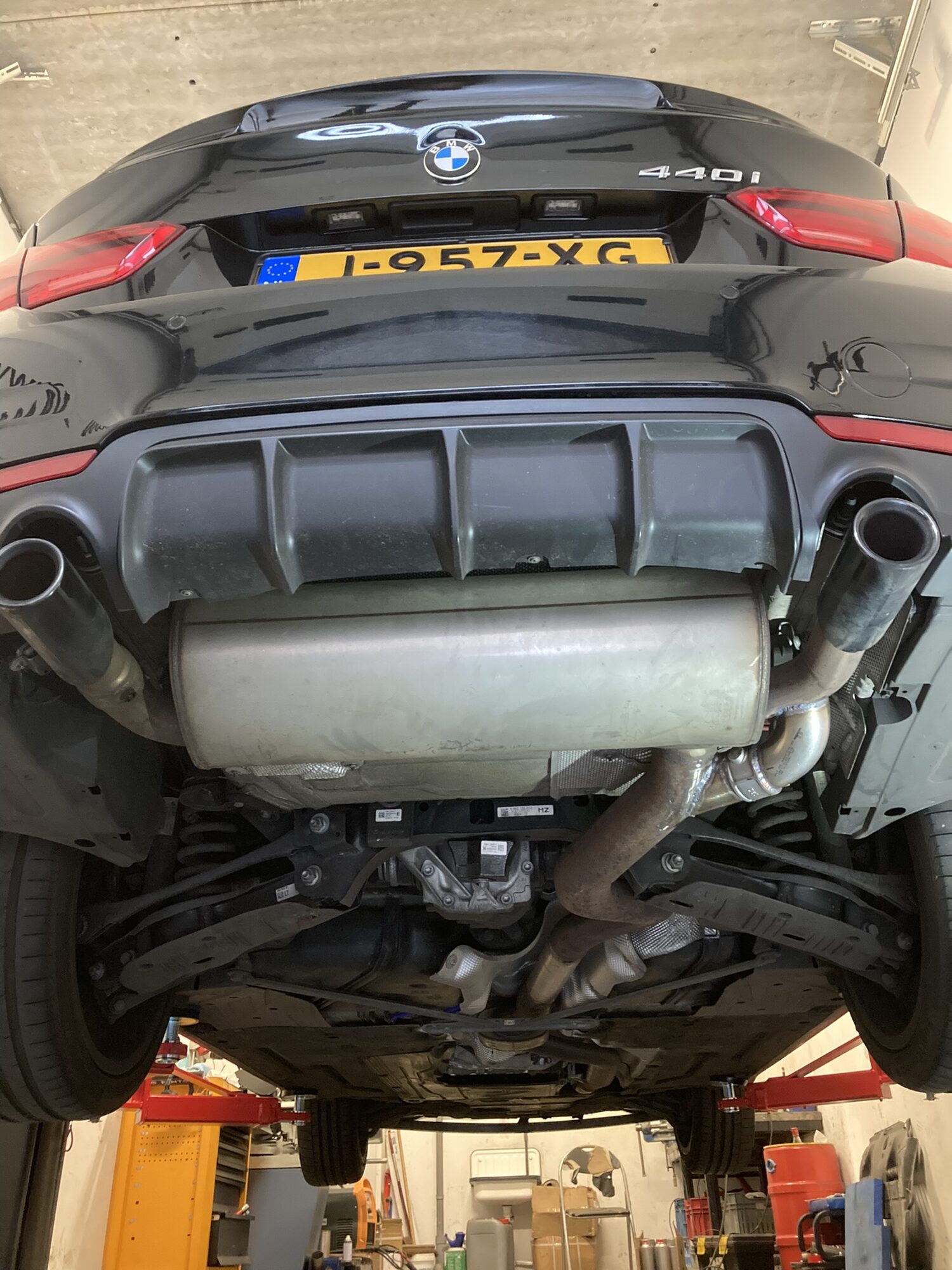 BMW 440 bypass klep