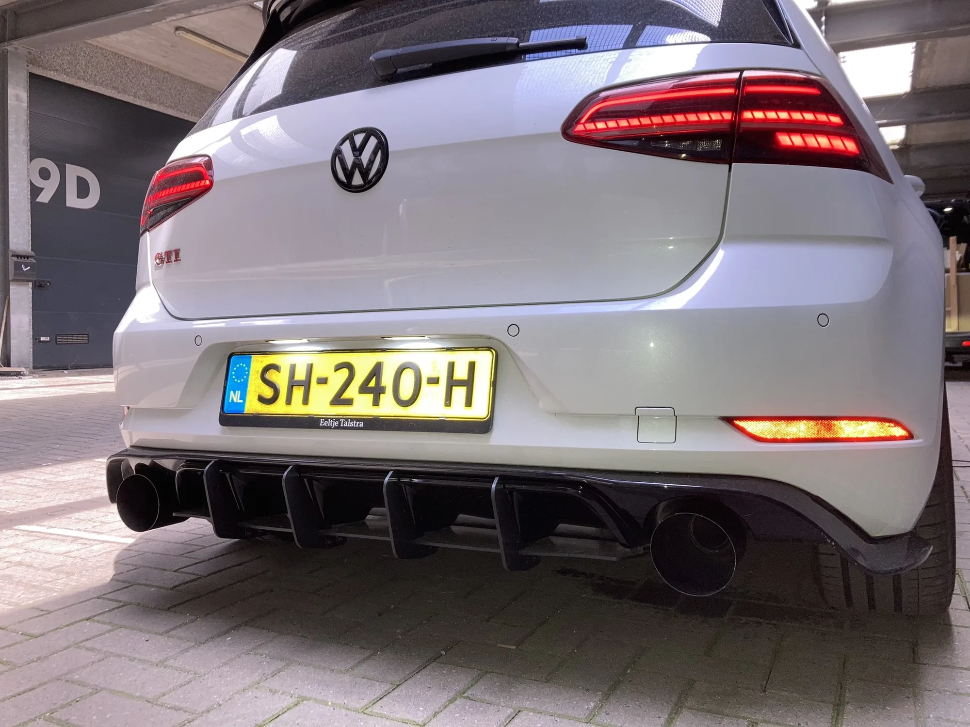 Golf 7 dubbele uitlaten