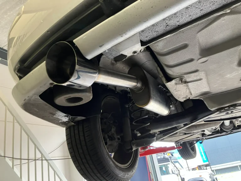 Peugeot magnaflow demper met 5inch sierstuk