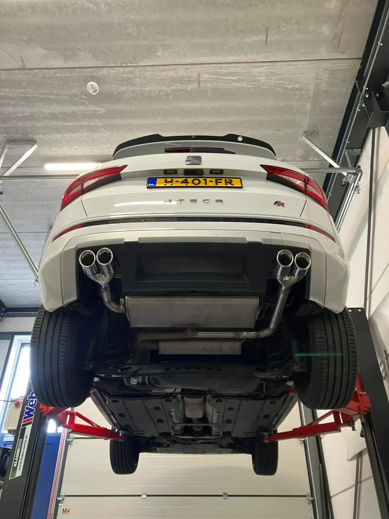 Seat ateca dubbelen uitlaten